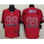 Nike San Francisco 49ers #99 Aldon Smith Drift Fashion Red Elite Jersey