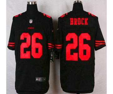 San Francisco 49ers #26 Tramaine Brock 2015 Nike Black Elite Jersey