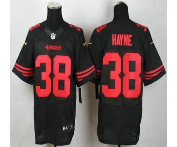 San Francisco 49ers #38 Jarryd Hayne 2015 Nike Black Elite Jersey