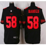 San Francisco 49ers #58 Eli Harold 2015 Nike Black Elite Jersey