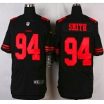 San Francisco 49ers #94 Justin Smith 2015 Nike Black Elite Jersey