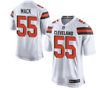 Men's Cleveland Browns #55 Alex Mack 2015 Nike White Elite Jersey