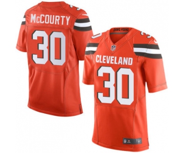 Nike Browns #30 Jason McCourty Orange Alternate Men's Stitched NFL New Elite Jersey