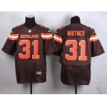 Nike Cleveland Browns #31 Donte Whitner 2015 Brown Elite Jersey