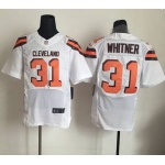 Nike Cleveland Browns #31 Donte Whitner 2015 White Elite Jersey