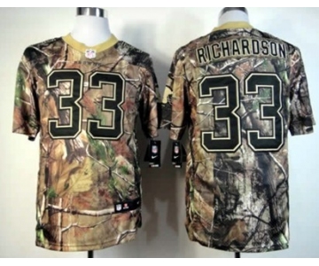 Nike Cleveland Browns #33 Trent Richardson Realtree Camo Elite Jersey