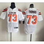 Nike Cleveland Browns #73 Joe Thomas 2015 White Elite Jersey