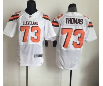 Nike Cleveland Browns #73 Joe Thomas 2015 White Elite Jersey