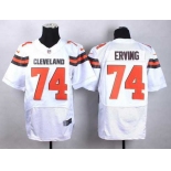 Nike Cleveland Browns #74 Cameron Erving 2015  White Elite Jersey