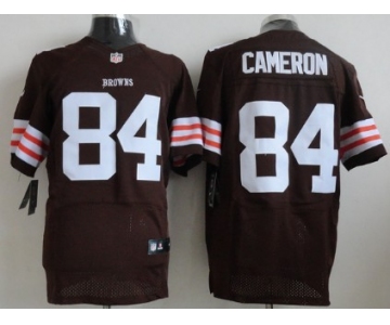 Nike Cleveland Browns #84 Jordan Cameron Brown Elite Jersey