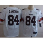 Nike Cleveland Browns #84 Jordan Cameron White Elite Jersey