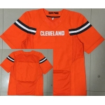 Nike Cleveland Browns Blank 2015 Orange Elite Jersey