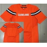 Nike Cleveland Browns Blank 2015 Orange Elite Jersey