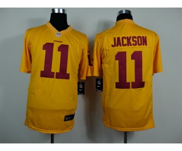 Nike Washington Redskins #11 DeSean Jackson Yellow Game Jersey