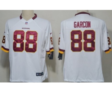 Nike Washington Redskins #88 Pierre Garcon White Game Jersey