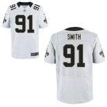 Men's New Orleans Saints #91 Will Smith White Retired Player NFL Nike Elite Jersey