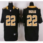 New Orleans Saints #22 Black Team Color NFL Nike Elite Jersey