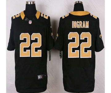 New Orleans Saints #22 Black Team Color NFL Nike Elite Jersey