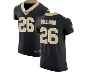 Nike New Orleans Saints #26 P.J. Williams Black Team Color Men's Stitched NFL Vapor Untouchable Elite Jersey