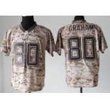 Nike New Orleans Saints #80 Jimmy Graham 2013 USMC Camo Elite Jersey