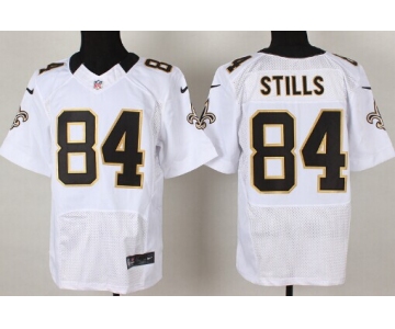 Nike New Orleans Saints #84 Kenny Stills White Elite Jersey