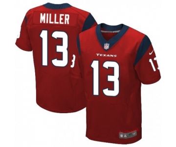 Men's Houston Texans #13 Braxton Miller Red Alternate Stitched NFL Nike Elite Jersey