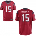 Men's Houston Texans #15 Will Fuller V Red Alternate Stitched NFL Nike Elite Jersey