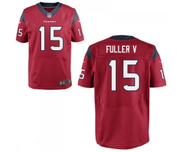 Men's Houston Texans #15 Will Fuller V Red Alternate Stitched NFL Nike Elite Jersey