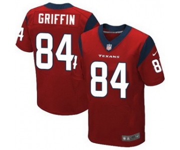 Men's Houston Texans #84 Ryan Griffin Red Alternate NFL Nike Elite Jersey