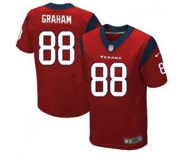 Men's Houston Texans #88 Garrett Graham Red Alternate NFL Nike Elite Jersey