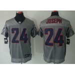 Nike Houston Texans #24 Johnathan Joseph Gray Shadow Elite Jersey