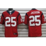 Nike Houston Texans #25 Kareem Jackson Red Elite Jersey