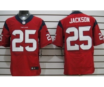 Nike Houston Texans #25 Kareem Jackson Red Elite Jersey