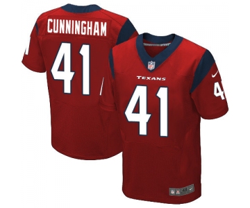 Nike Houston Texans #41 Zach Cunningham Red Alternate Men's Stitched NFL Elite Jersey