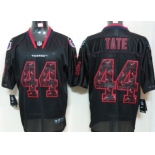 Nike Houston Texans #44 Ben Tate Lights Out Black Ornamented Elite Jersey