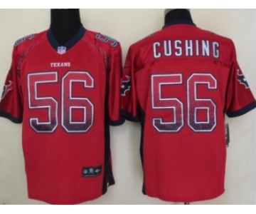 Nike Houston Texans #56 Brian Cushing Drift Fashion Red Elite Jersey