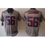 Nike Houston Texans #56 Brian Cushing Gray Shadow Elite Jersey