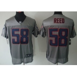 Nike Houston Texans #58 Brooks Reed Gray Shadow Elite Jersey