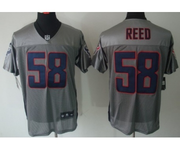 Nike Houston Texans #58 Brooks Reed Gray Shadow Elite Jersey