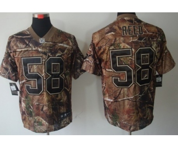 Nike Houston Texans #58 Brooks Reed Realtree Camo Elite Jersey