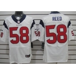 Nike Houston Texans #58 Brooks Reed White Elite Jersey