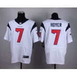 Nike Houston Texans #7 Brian Hoyer White Elite Jersey