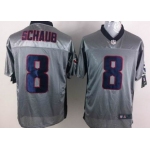 Nike Houston Texans #8 Matt Schaub Gray Shadow Elite Jersey