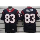 Nike Houston Texans #83 Kevin Walter Blue Elite Jersey