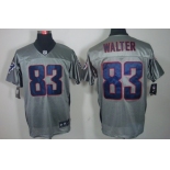 Nike Houston Texans #83 Kevin Walter Gray Shadow Elite Jersey