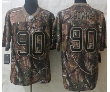 Nike Houston Texans #90 Jadeveon Clowney Realtree Camo Elite Jersey