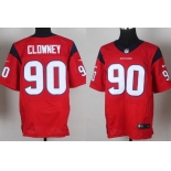 Nike Houston Texans #90 Jadeveon Clowney Red Elite Jersey