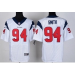 Nike Houston Texans #94 Antonio Smith White Elite Jersey