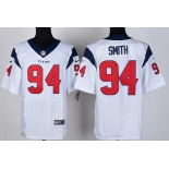 Nike Houston Texans #94 Antonio Smith White Elite Jersey