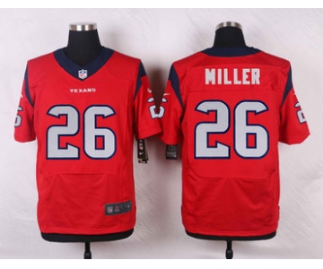 Nike Texans #26 Lamar Miller Red Alternate Men's Stitched NFL Elite Jersey